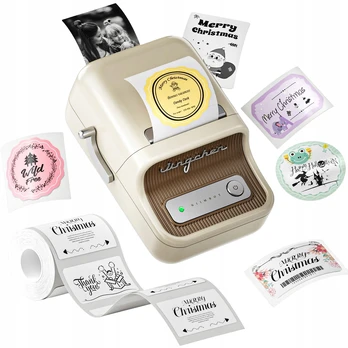 Niimbot B21 Pro Portable Label Printer (cream)