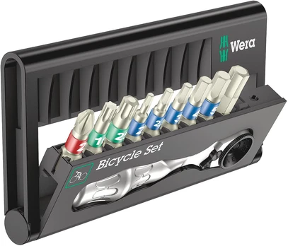 Įrankių rinkinys Wera Bicycle Set, 1/4", 9 vnt.