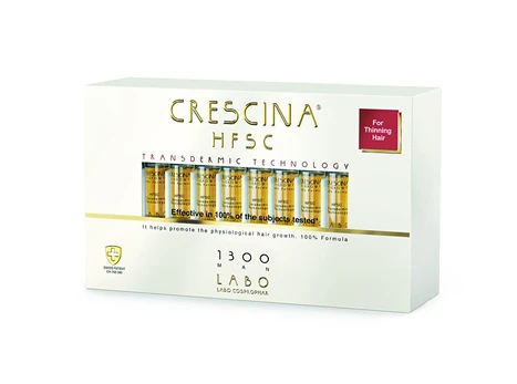 Crescina Hair growth support for men Transdermic grade 1300 (advanced stage) 20 x 3.5 ml 3.5ml