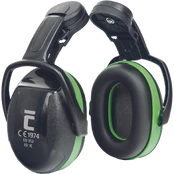 Apsauginės ausinės Ear Defender ED 1C, juoda/žalia kaina