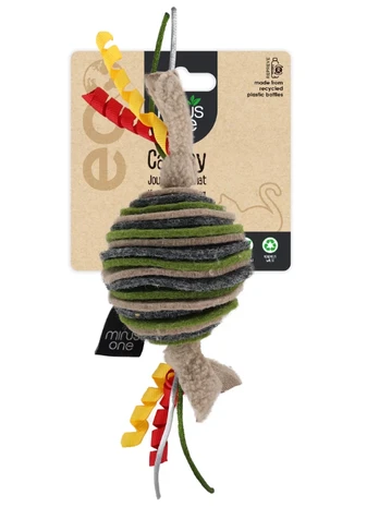 Žaislas "Minus One Classic Felt Cat Toy Ball"