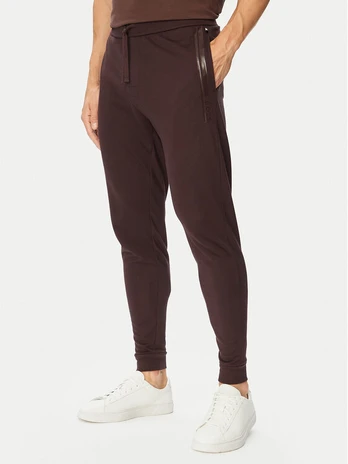 BOSS Sportinės kelnės Authentic 50554784 Ruda Regular Fit