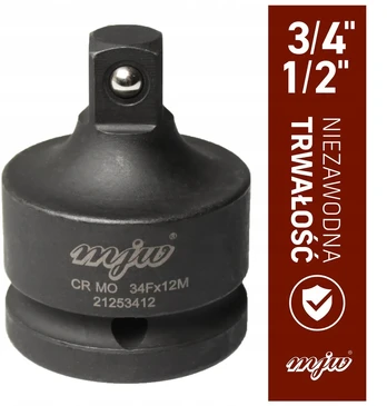 Smūginis reduktorius, smūginis adapteris 3/4 - 1/2 Mjw
