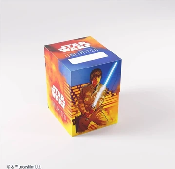 Gamegenic Star Wars Unlimited Gamegenic Luke Vader Soft Crate Deck Box