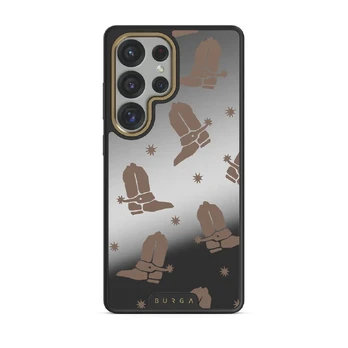 Howdy - Samsung Galaxy S25 Ultra Case, Elite Mirror (Magnetic) / Gold