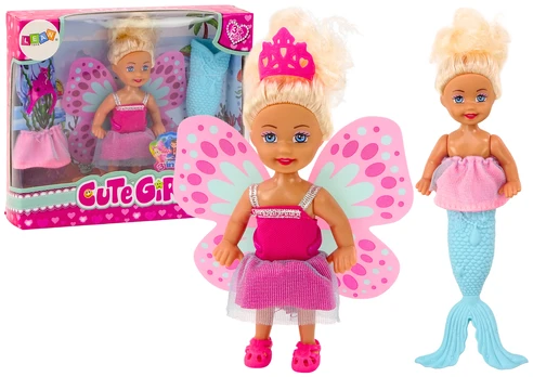 Mini lėlė 2in1