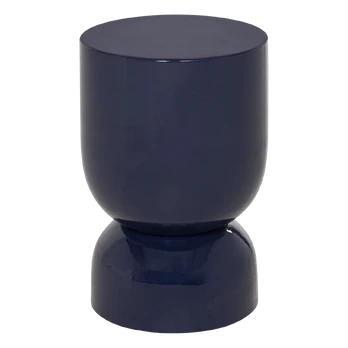 HEKLA SIDE TABLE METAL DARK BLUE