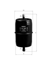 Kuro filtras KNECHT KL 558 kaina