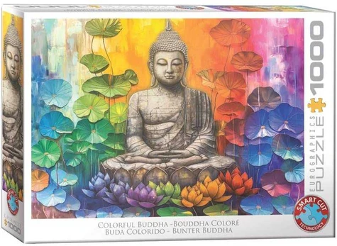 Dėlionė Spalvinga Buda (Buddha) 1000