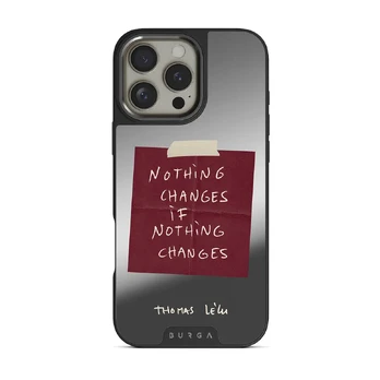 Nothing Changes - iPhone 16 Pro Case, Elite Mirror Dark (MagSafe) / Gunmetal