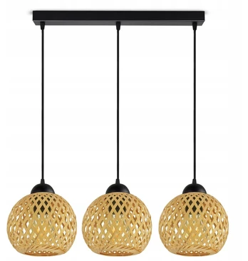 Luxolar Šviestuvo Lampa Boho Led E27 juoda
