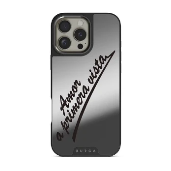 Amor - iPhone 16 Pro Case, Elite Mirror Dark (MagSafe) / Gunmetal