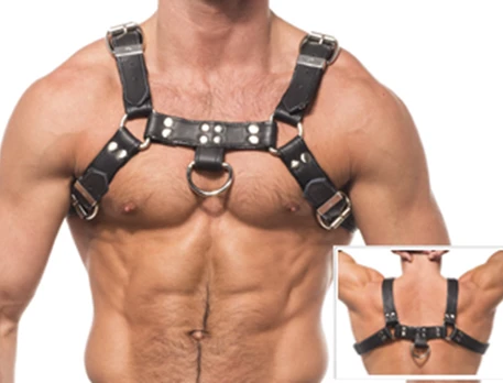 LEATHER BODY - CHAIN HARNESS III