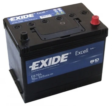 Akumuliatorius EXIDE 70Ah 540A