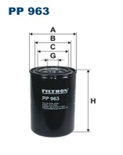 FILTRON PP 963 Kuro filtras