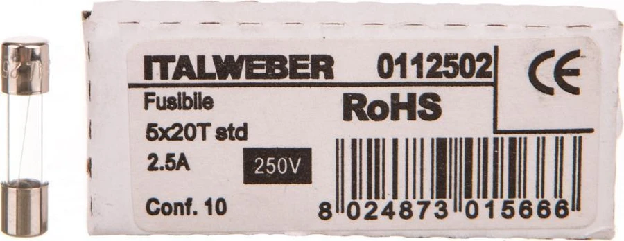 ETI WKŁADKA 5X20 T 2,5A/250V