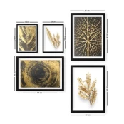 Paveikslas Wallity SET_009, 34 cm x 44 cm, 5 vnt. kaina