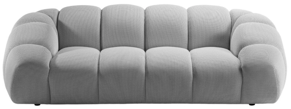 Sofa Micadoni Diana Son05, sidabro, 254 x 114 cm x 72 cm