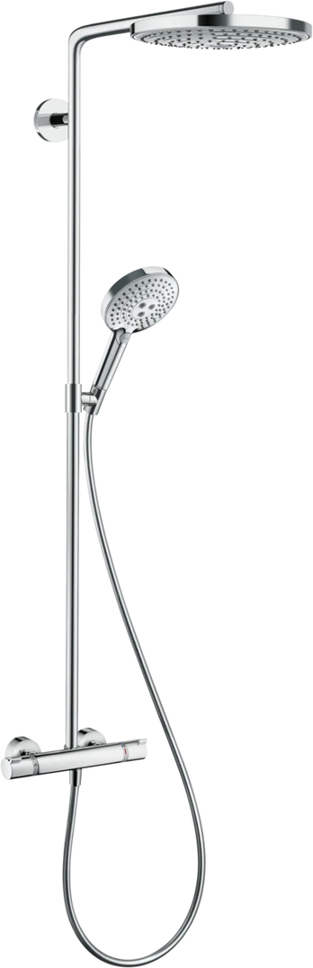 Dušo sistema Hansgrohe RAINDANCE SELECT S 240 2jet, balta/chromas 27129400