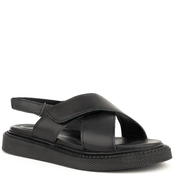 SERGIO MORETTI Basutės moterims, Juoda, Sandals