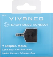 „Vivanco“ adapteris 3,5 mm – 2x3,5 mm (39269) kaina