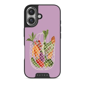 Farmers Market - iPhone 16 Case, Elite Dark (MagSafe) / Silver