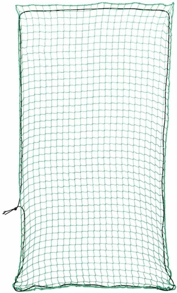 Priekabos tinklas su elastine virve, žalias, 6x3m, PP