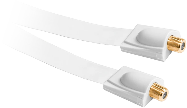 LP HQ lango F-socket F-socket kabelis.baltas