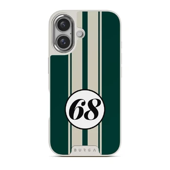 Classic Racing - iPhone 16 Case, Elite Light (MagSafe) / Silver