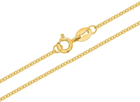 Brilio Silver Anker auksinis-plated sidabrinis chain CN003Y