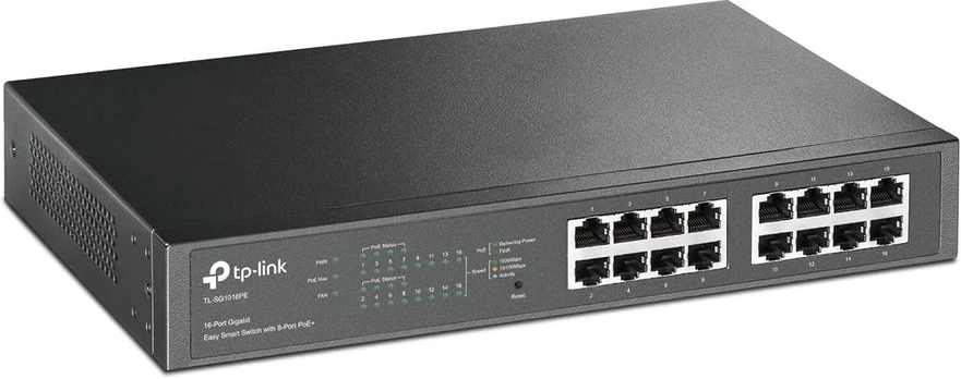 Tp-link Tl-sg1008p Gigabit Poe+ Switch, 8 prievadai, 150w