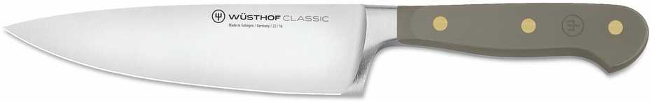 Chefs peilis, 16 cm, pilkas, Classic Colour