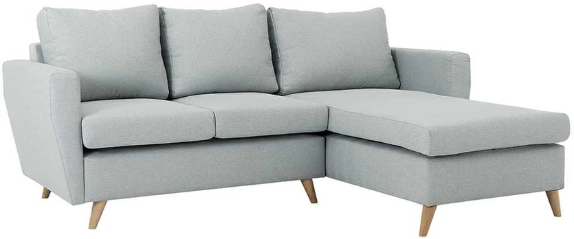 CUSTOMFORM Kampinė sofa, LOVER R, 0.9x1.89 m, Pilka