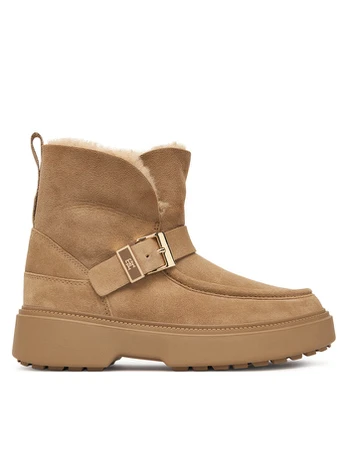 Tommy Hilfiger Sniego batai Th Buckle Shearling Snow Boot FW0FW09687 Smėlio