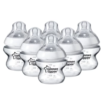 TOMMEE TIPPEE 150 ml EASY-VENT buteliukai, 6 vnt.