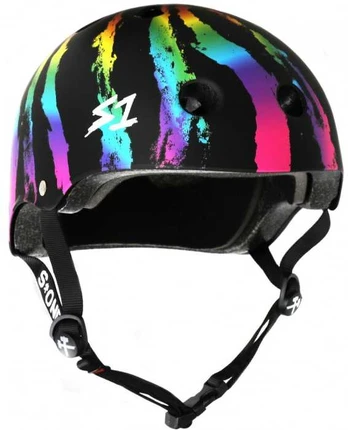 S-ONE HELMET LIFER RAINBOW SWIRL XL
