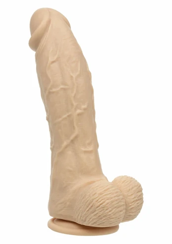 CalExotics Big Dick Vibrating Energy Studs Liquid-Silicone, Rechargeable, Black
