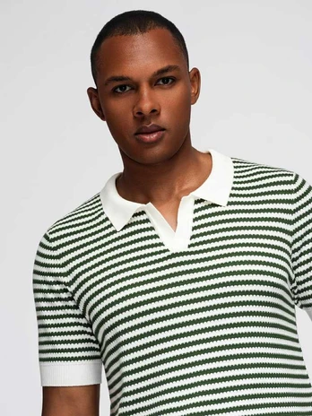 men's polo shirt - olive