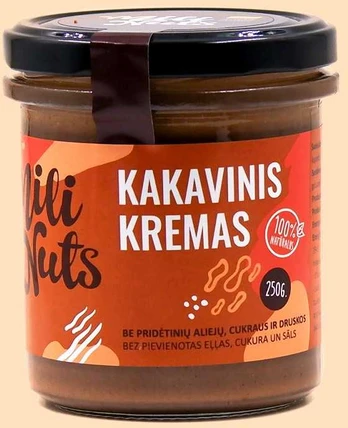 Milinuts Mili Nuts Kakavinis riešutų kremas