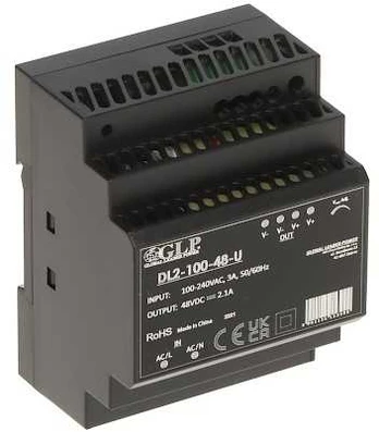 Maitinimo blokas DL2-15-48-U (0,32A/48V, 15.4W, DIN 35mm)
