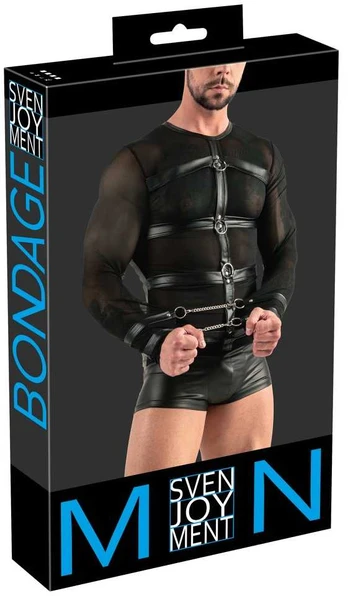 Svenjoyment Bondage Vyriški marškinėliai M