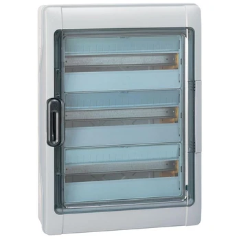 PLEXO3 IP65 WEATHERPROOF CABINET 3X18 MODULES