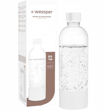 Butelis prisotinimo priemonei Wessper WES082-WH (WES082-WH-BOTTLE)