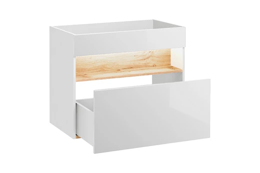 Vonios spintelė COMAD BAHAMA WHITE 821 FSC, balta