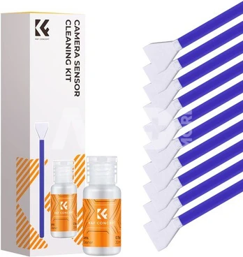 K&F Concept K&F Single head CMOS M4/3 format cleaning stick 12mm dry cloth, cleaning stick set (10PCS cleaning s