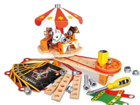 HAPE konstruktorius Carnival Builder Set, 73 priedai, E3040A