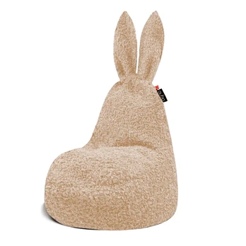 Qubo™ Daddy Rabbit Wheat FLUFFY FIT sėdmaišis