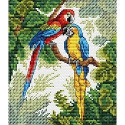 Parrots SM-033 - Siuvinėjimo rinkinys