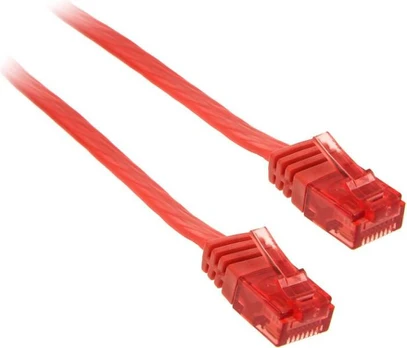 InLine 3m - kabel sieciowy U/UTP - 1000 Mbit - Cat.6 - RJ45 - czerwony (71603R)