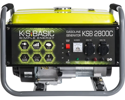 Benzininis generatorius Könner & Söhnen KSB 2800C BASIC